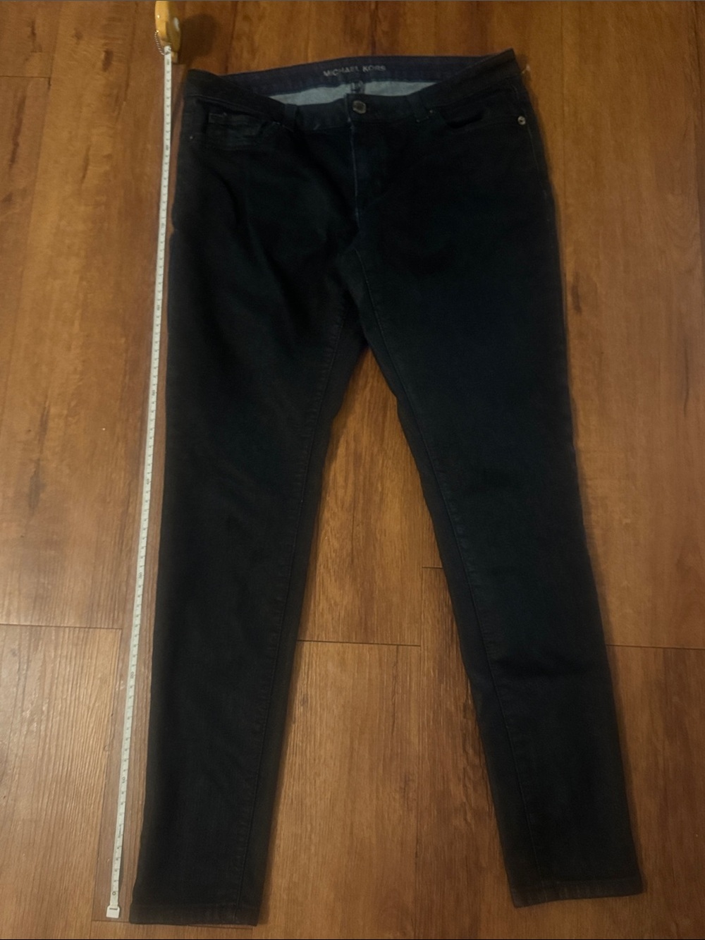 Michael Kors Women's Dark Blue Skinny Stretch Jeans